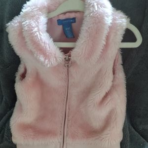 Children's 4T Greendot brand faux fur vest
